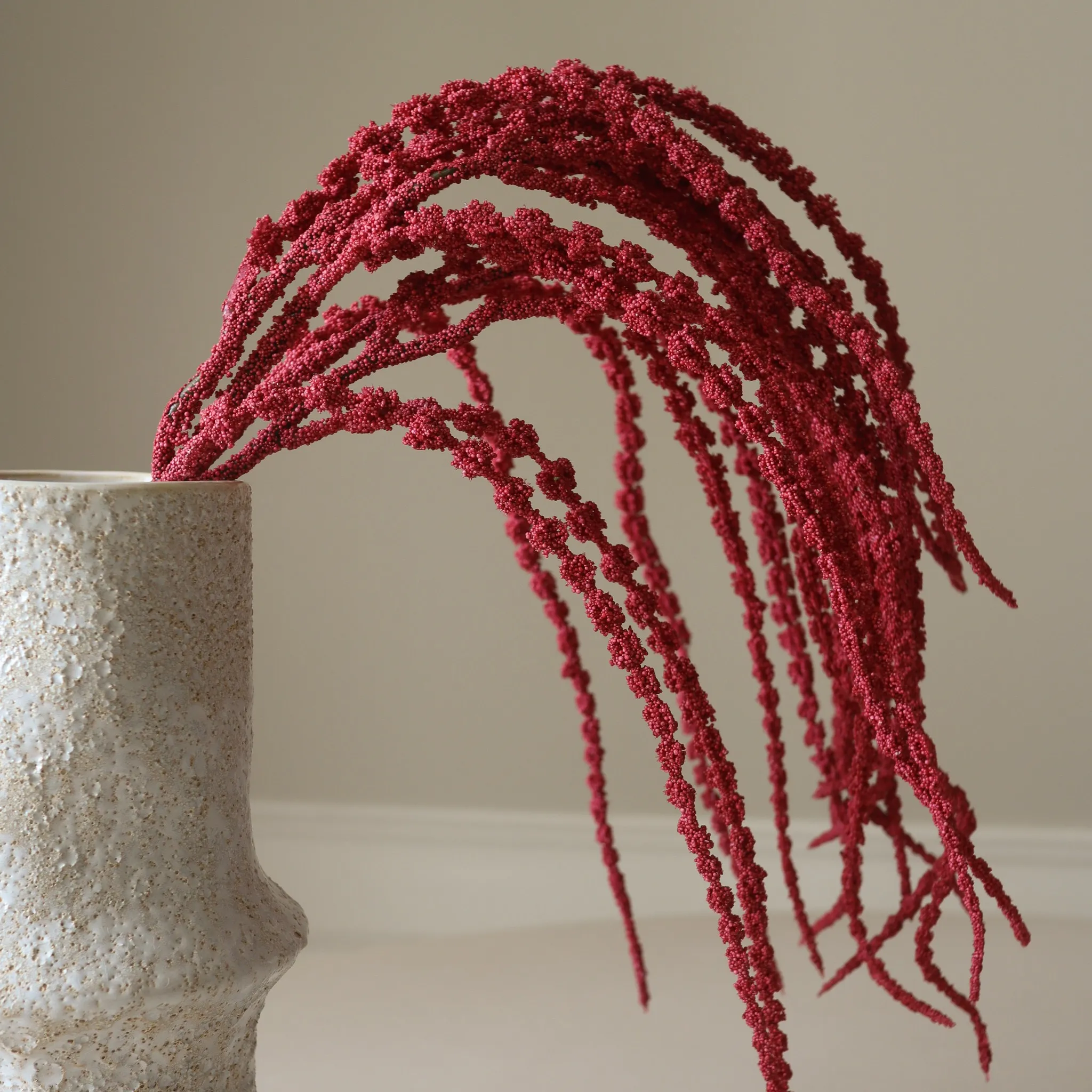 Red Amaranthus Caudatus "Dreadlocks" Flower - Image 3