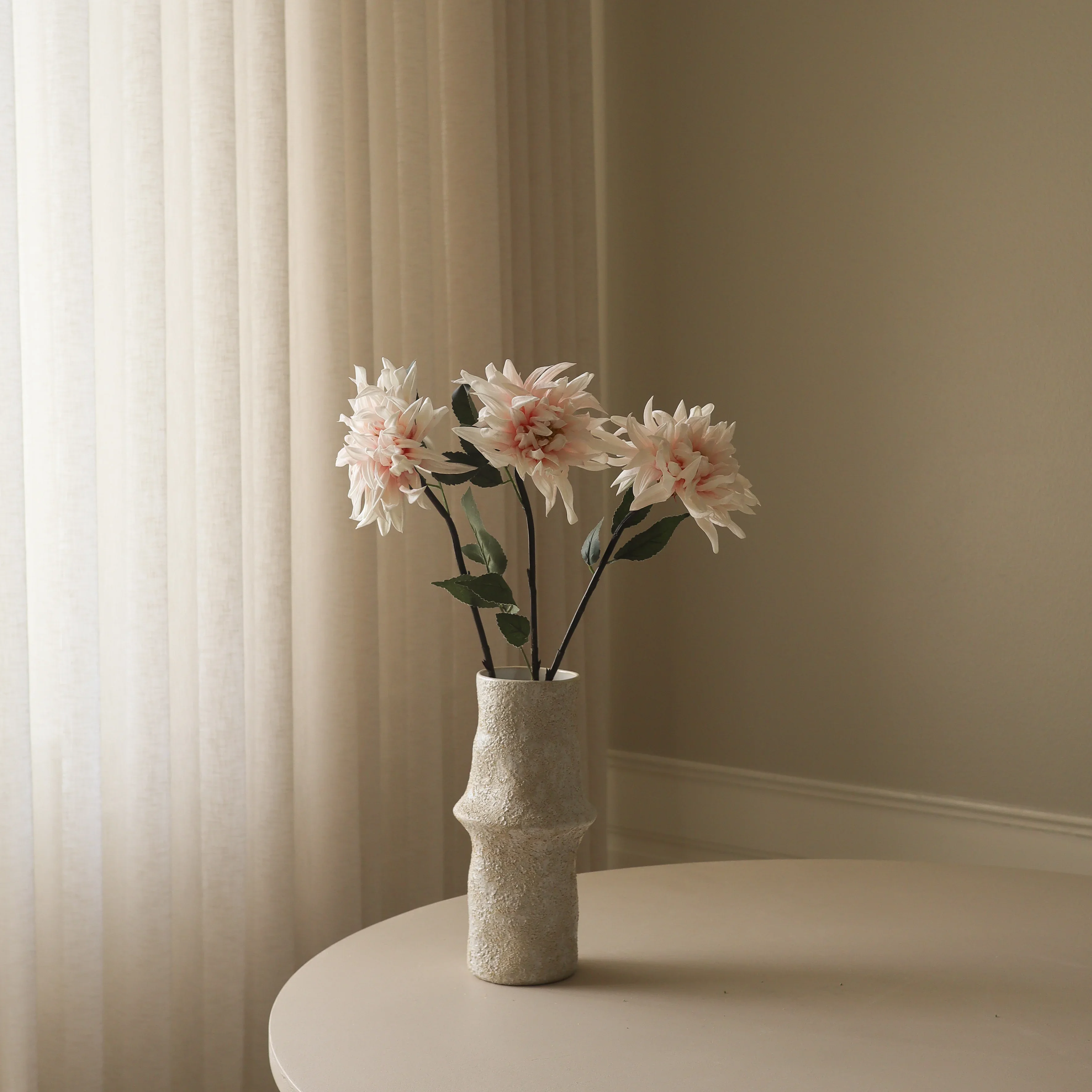 Light Pink Cactus Dahlia Flower - Image 4