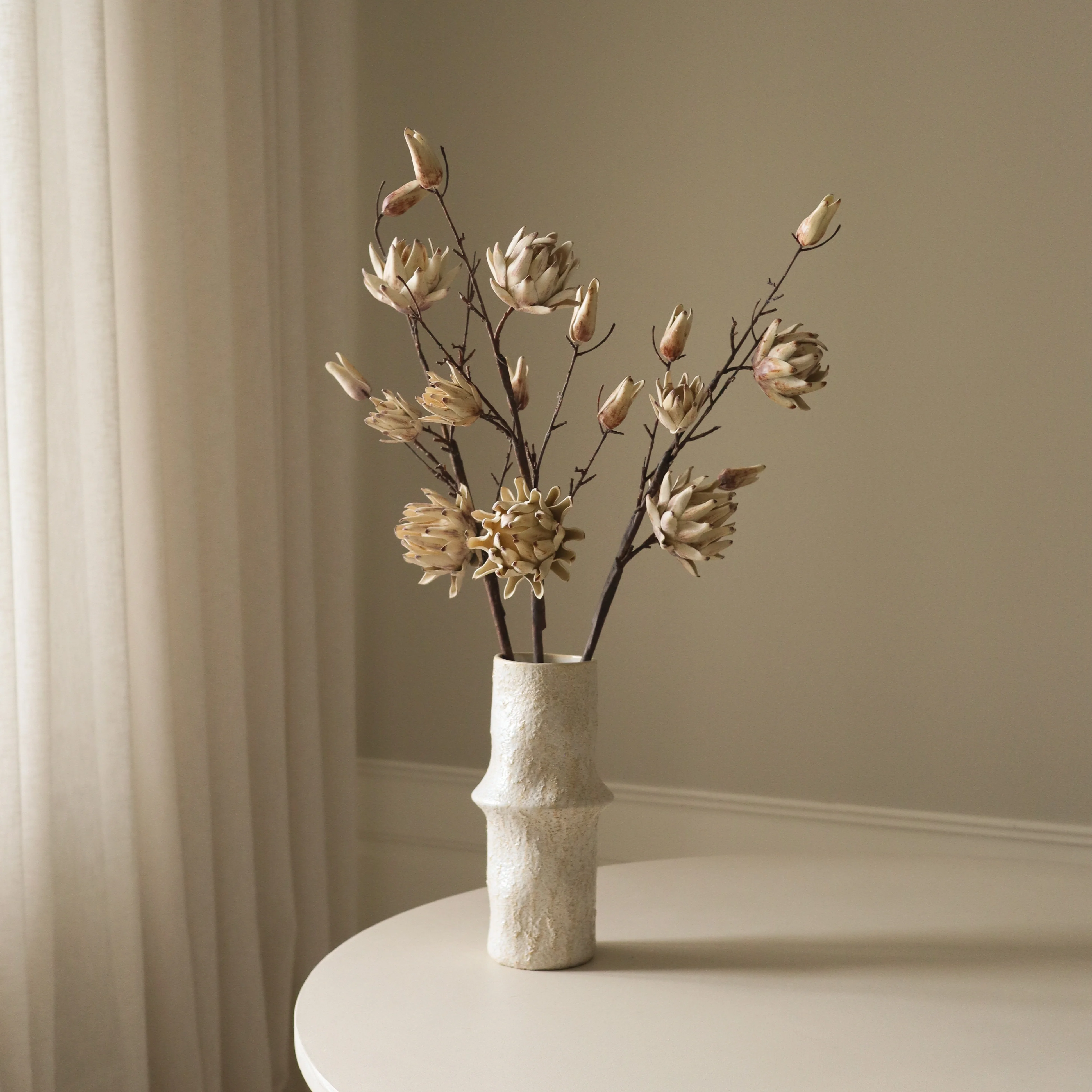 Cream Artichoke Branch - Image 3