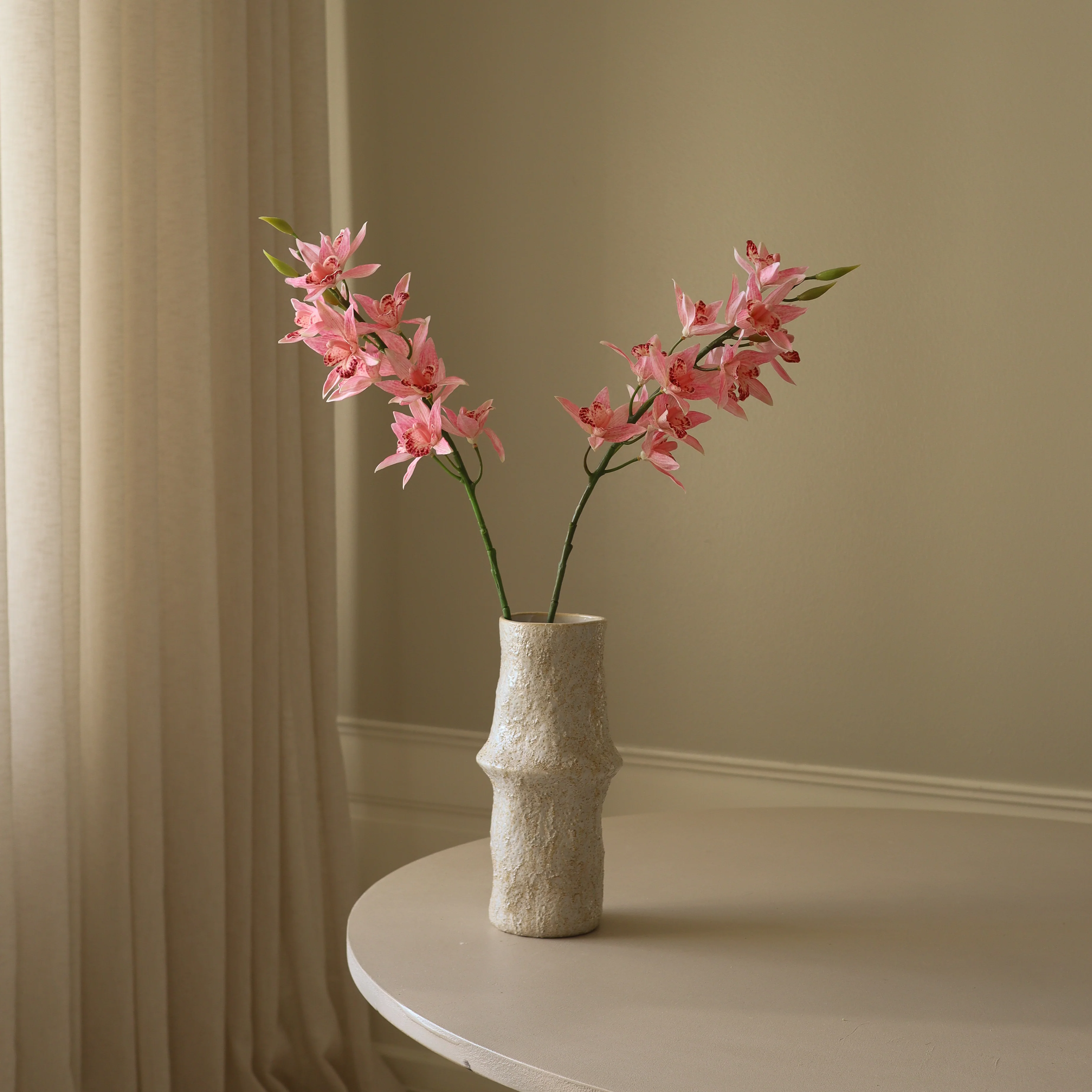 Pink Cymbidium Iridioides Orchid Flower - Image 3
