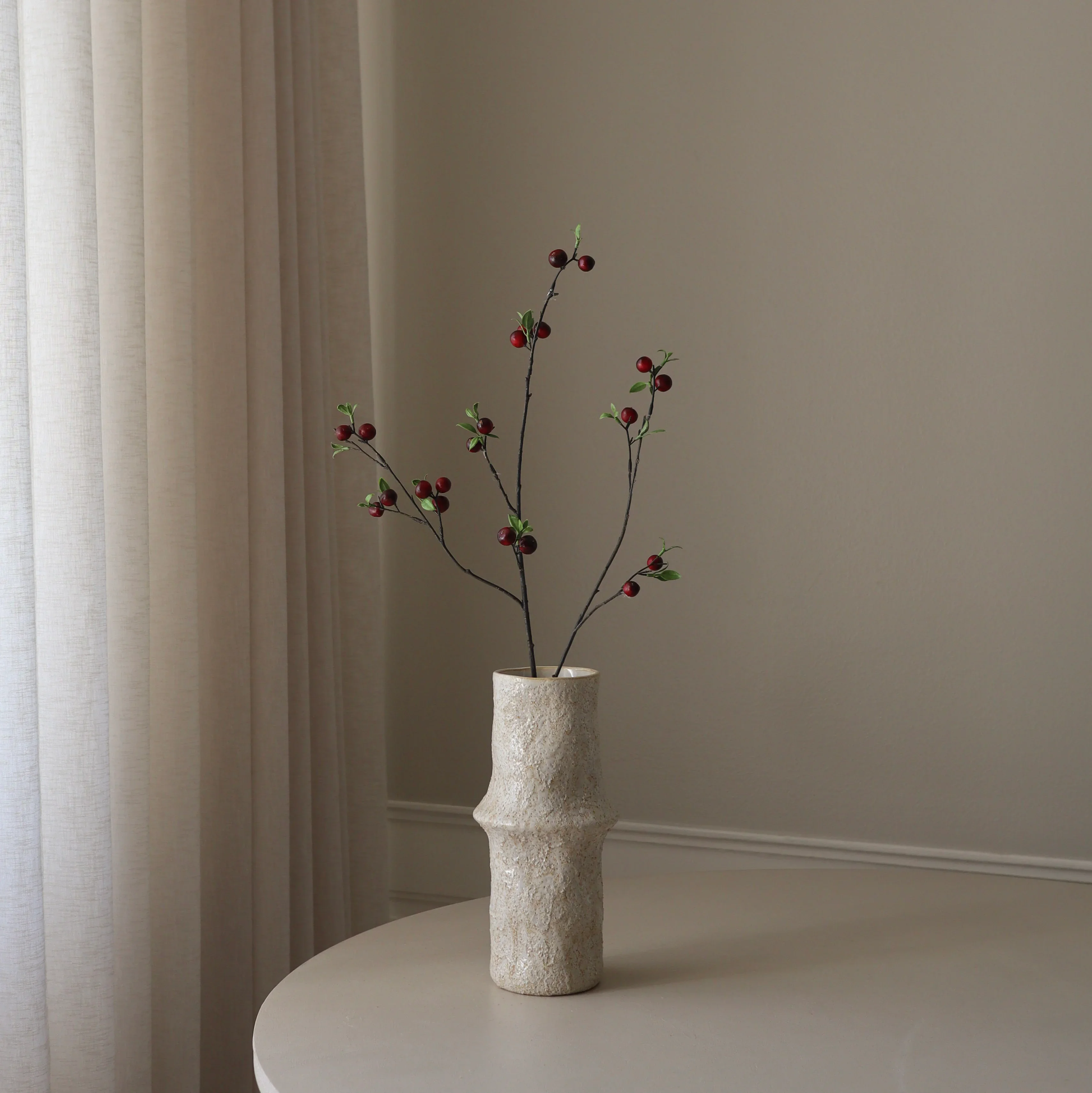 Dark Red Berry Branch