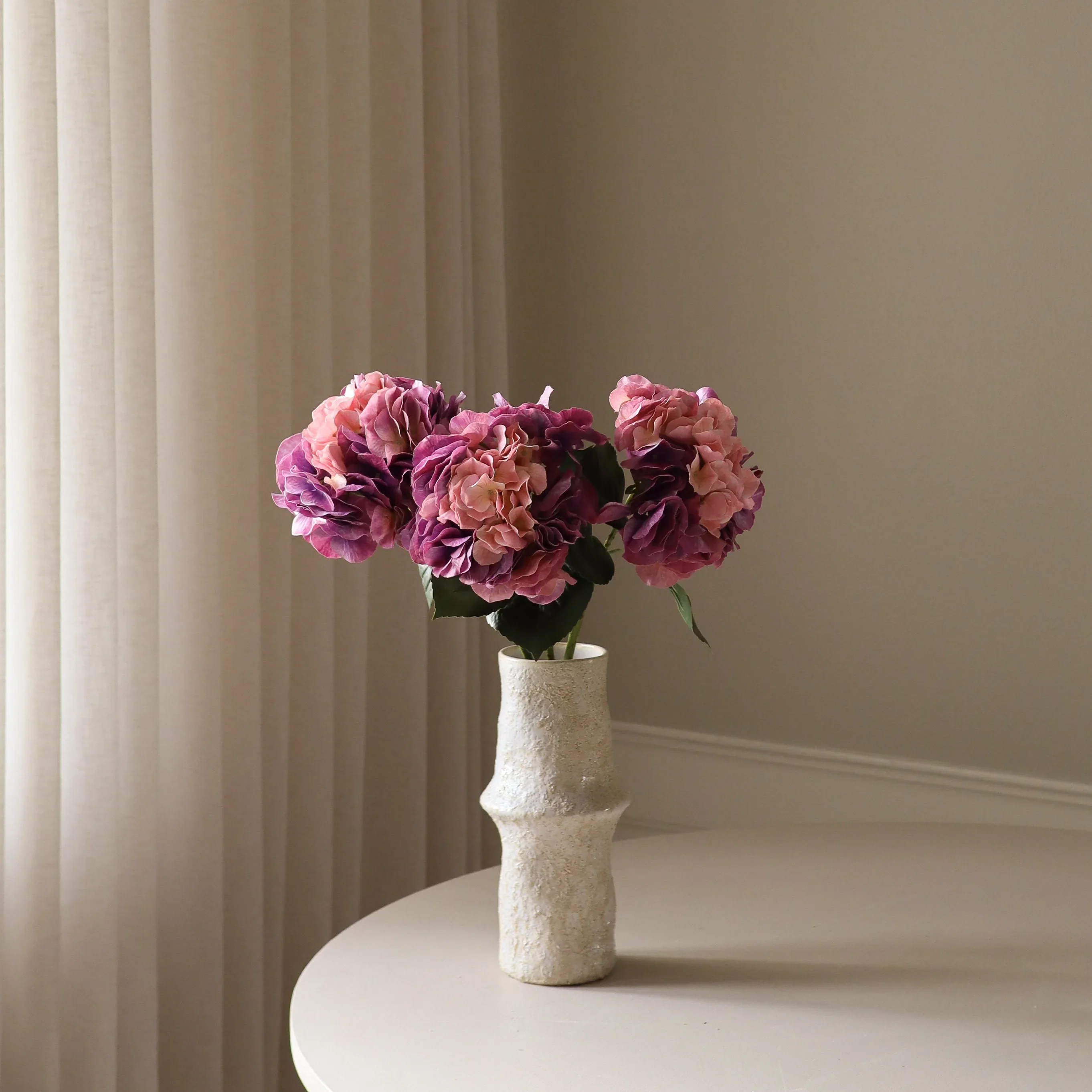 Faded Pink Hydrangea Flower - Image 4