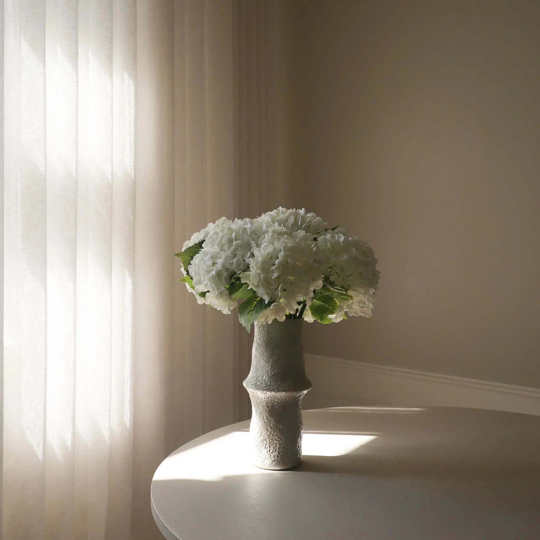White Hydrangea Bouquet - Image 3