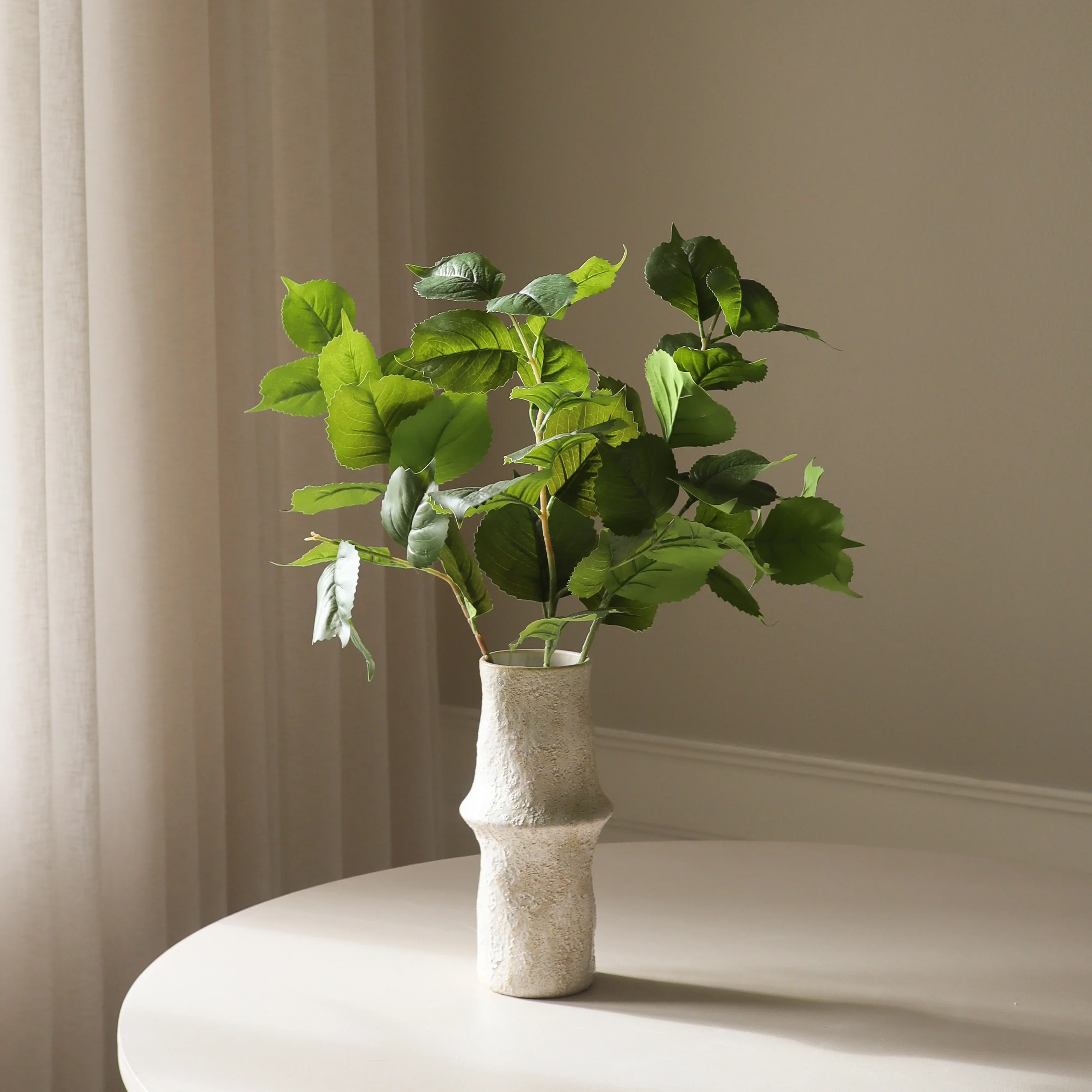Green Hydrangea Leaves - Image 3