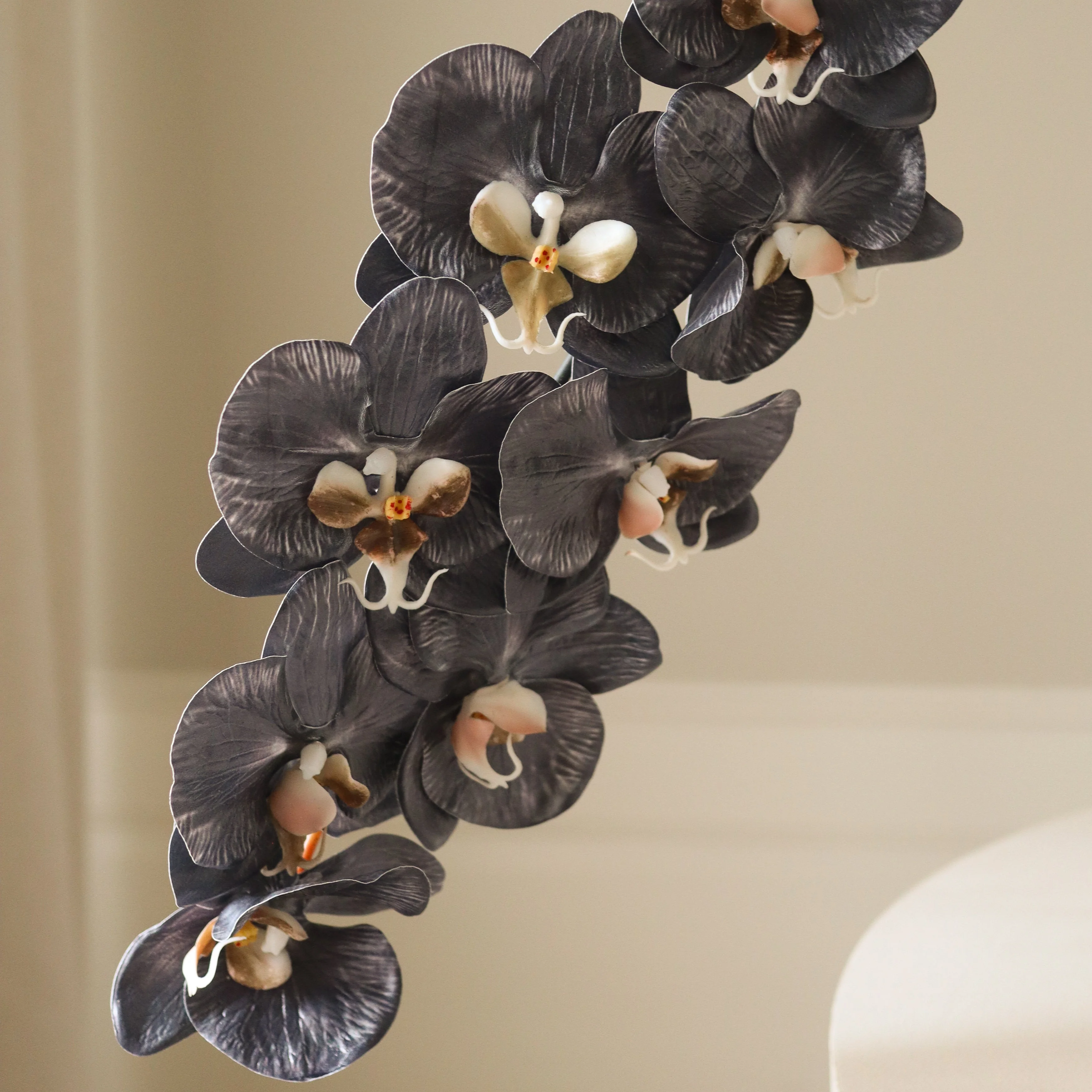 Black Large Orchid Flower - Image 3