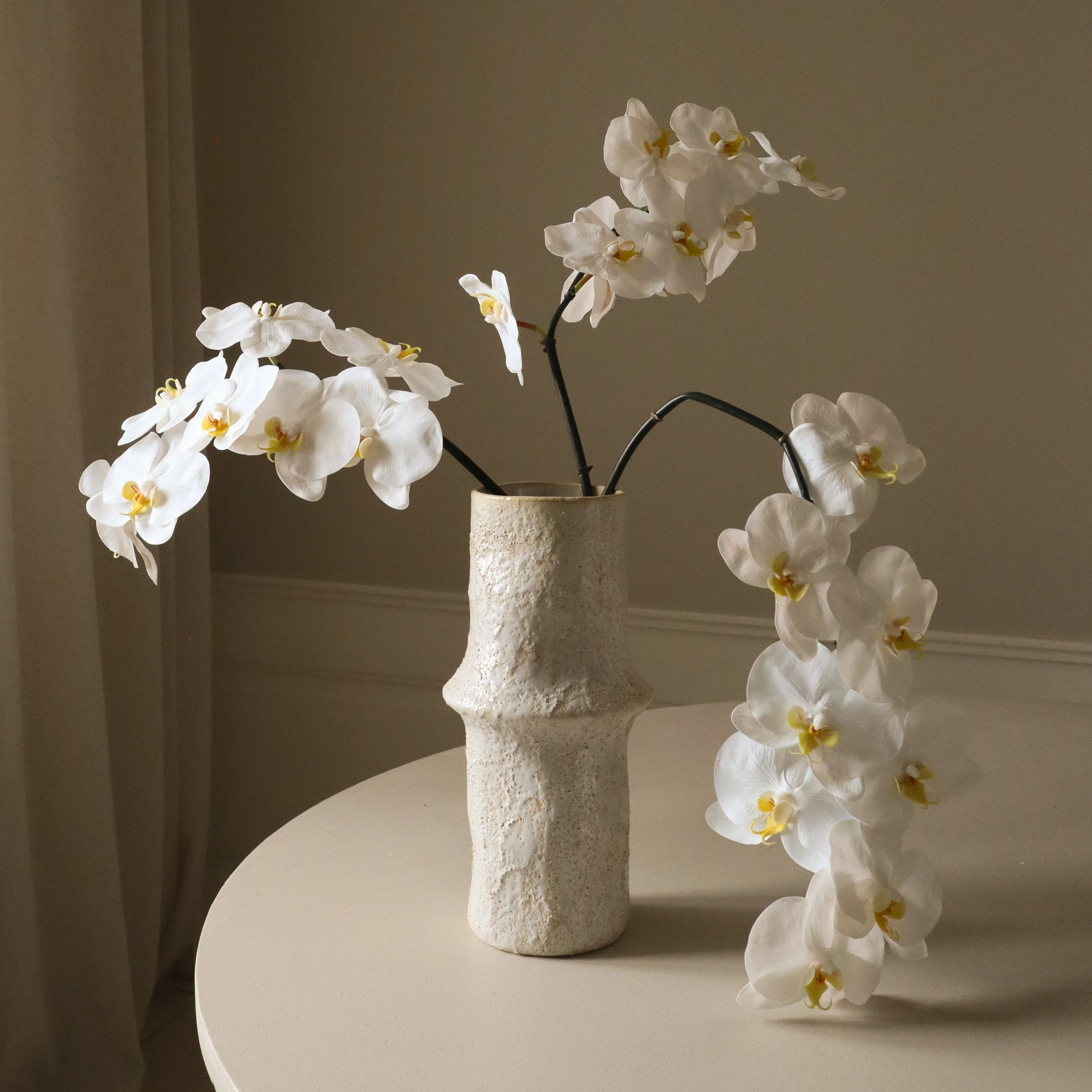 White Large Orchid Flower - Image 4