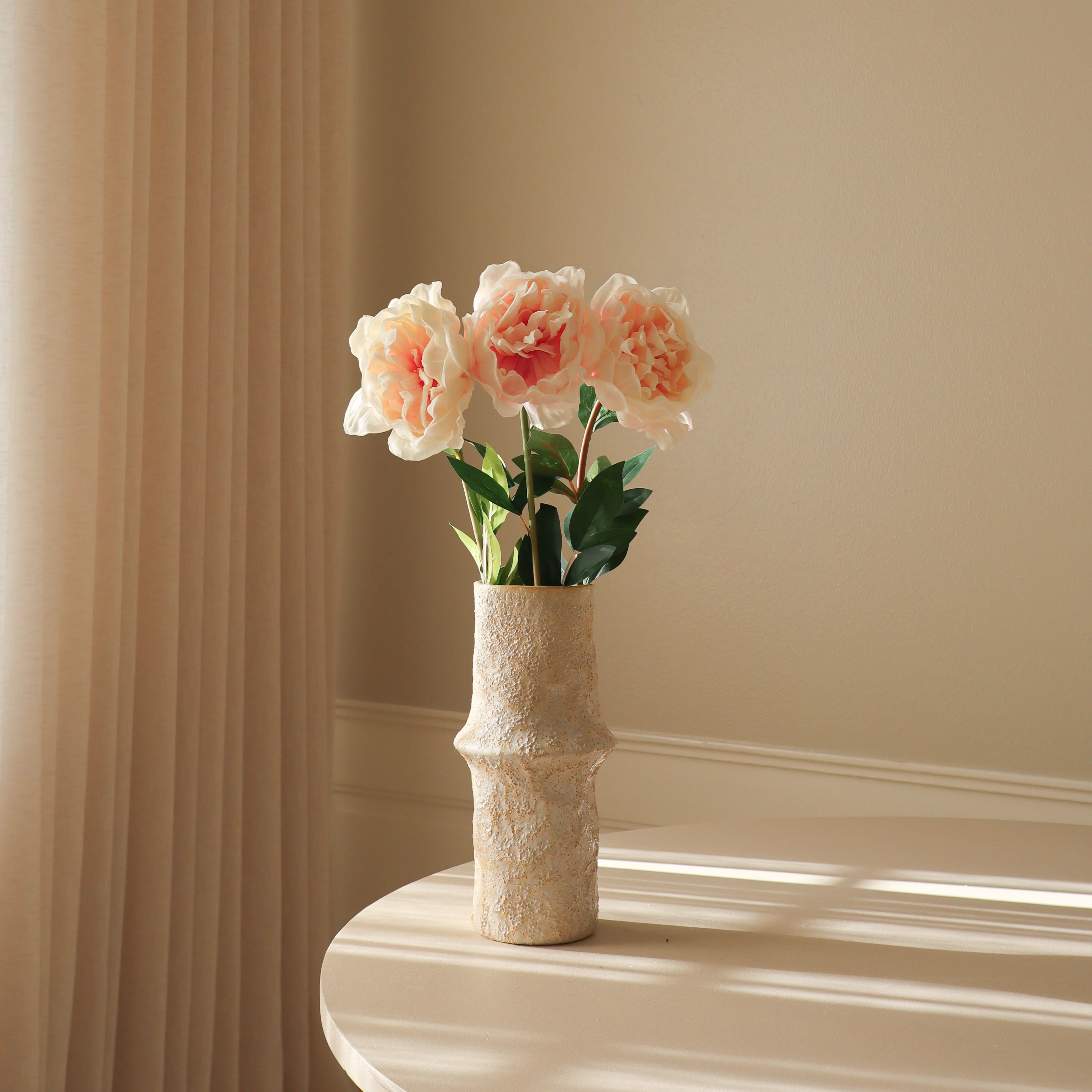 Light Pink Large Peony Flower - Image 3