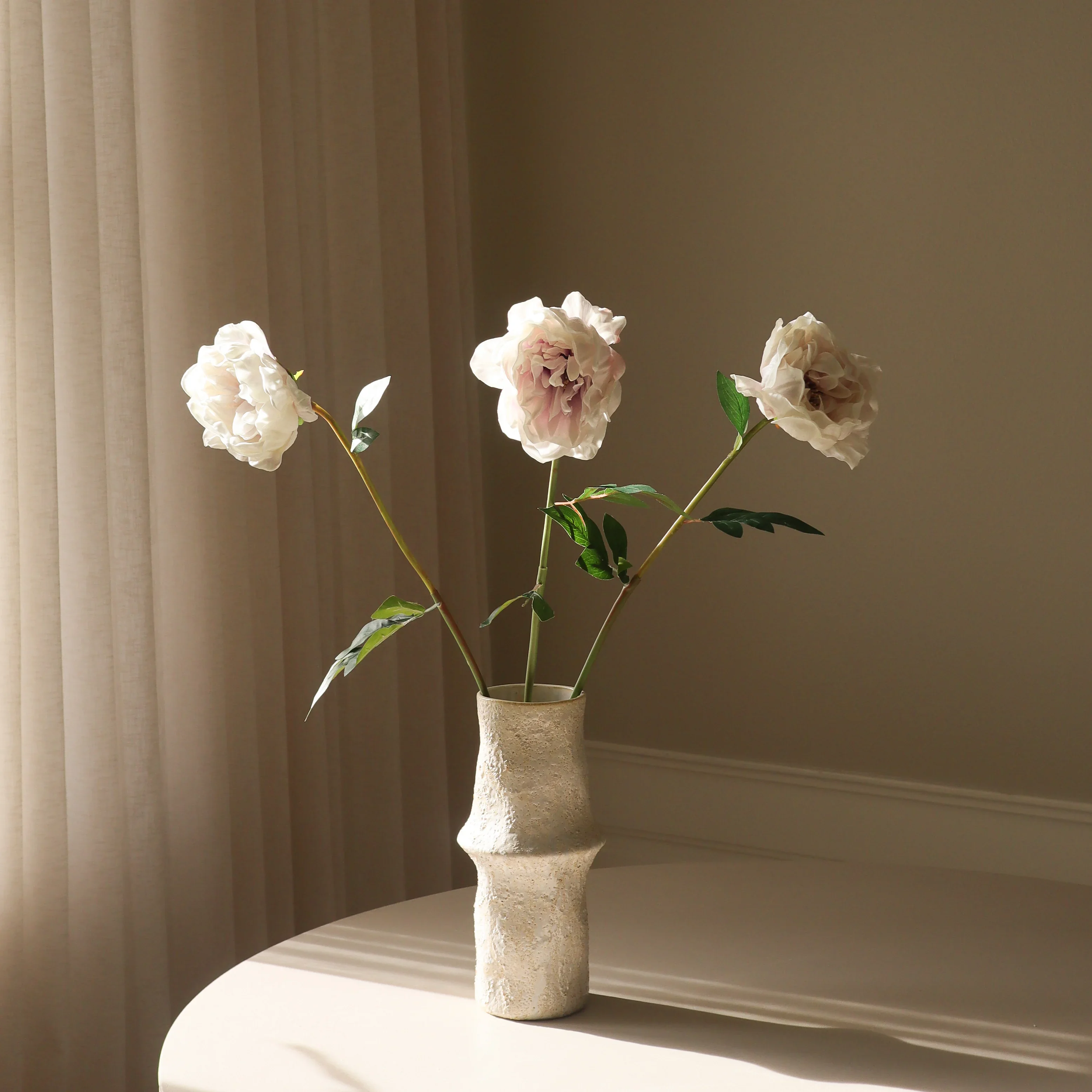 Light Purple Large Peony Flower - Image 4
