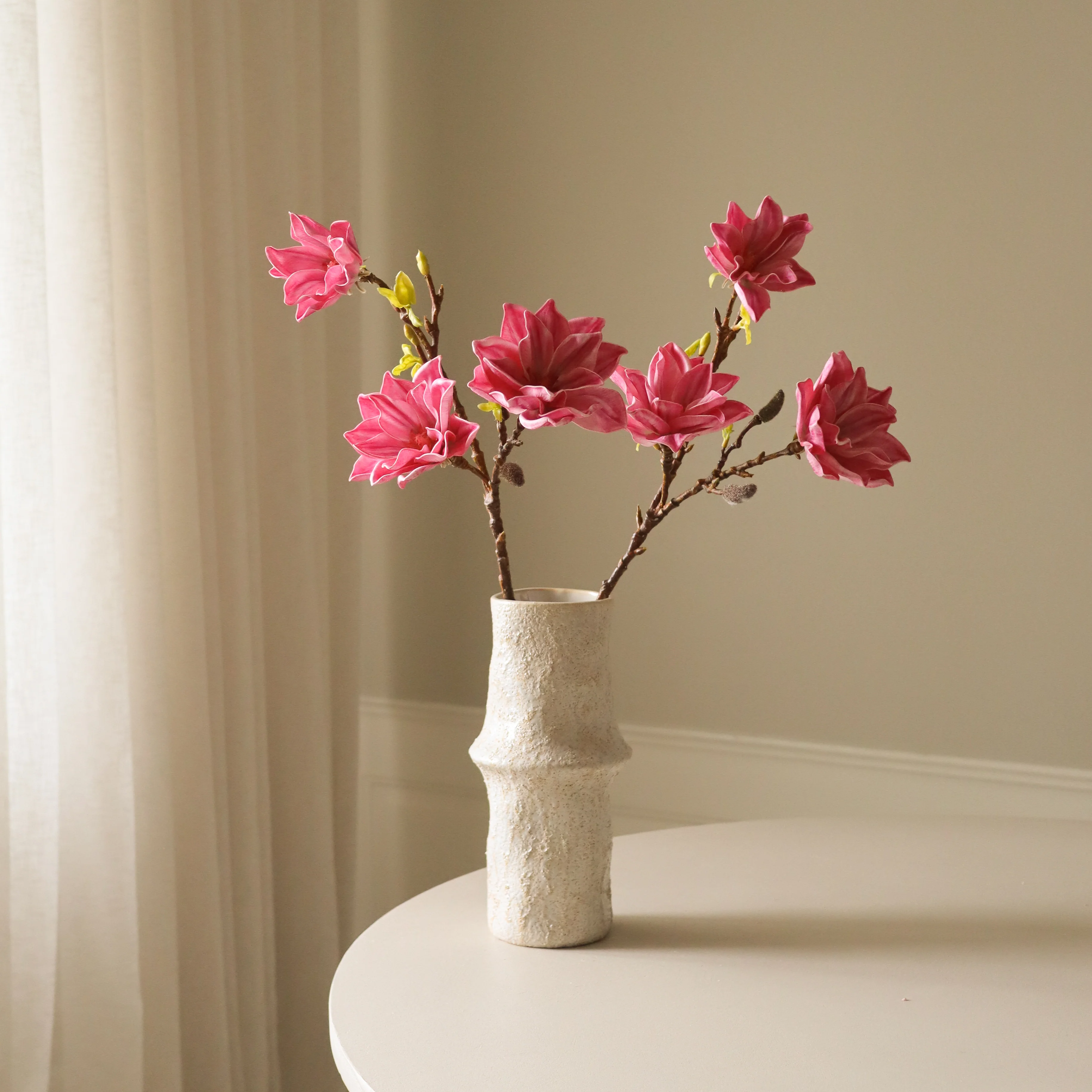 Pink Lily Magnolia Branch - Image 4