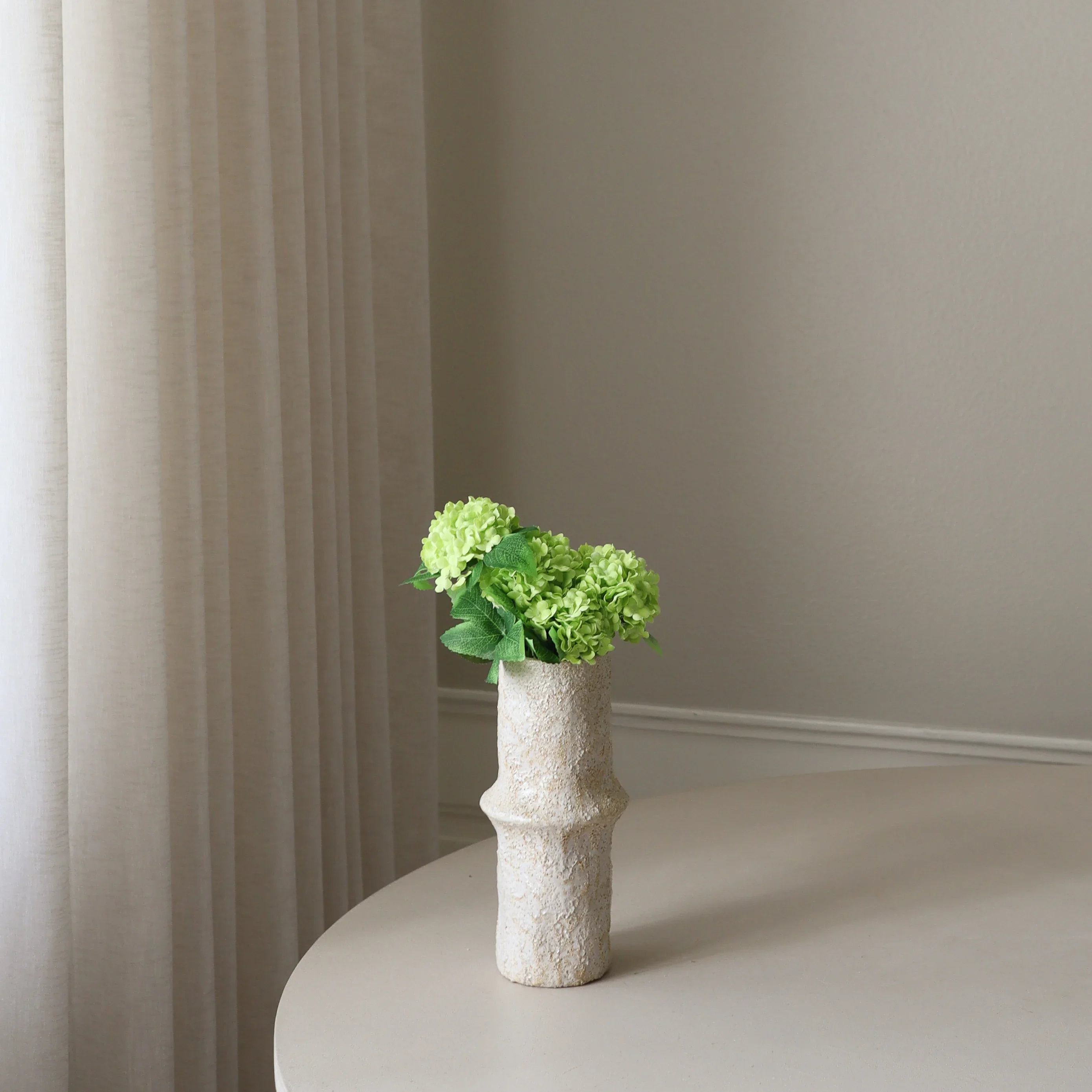Green Mini Snowball Hydrangea Bouquet - Image 3