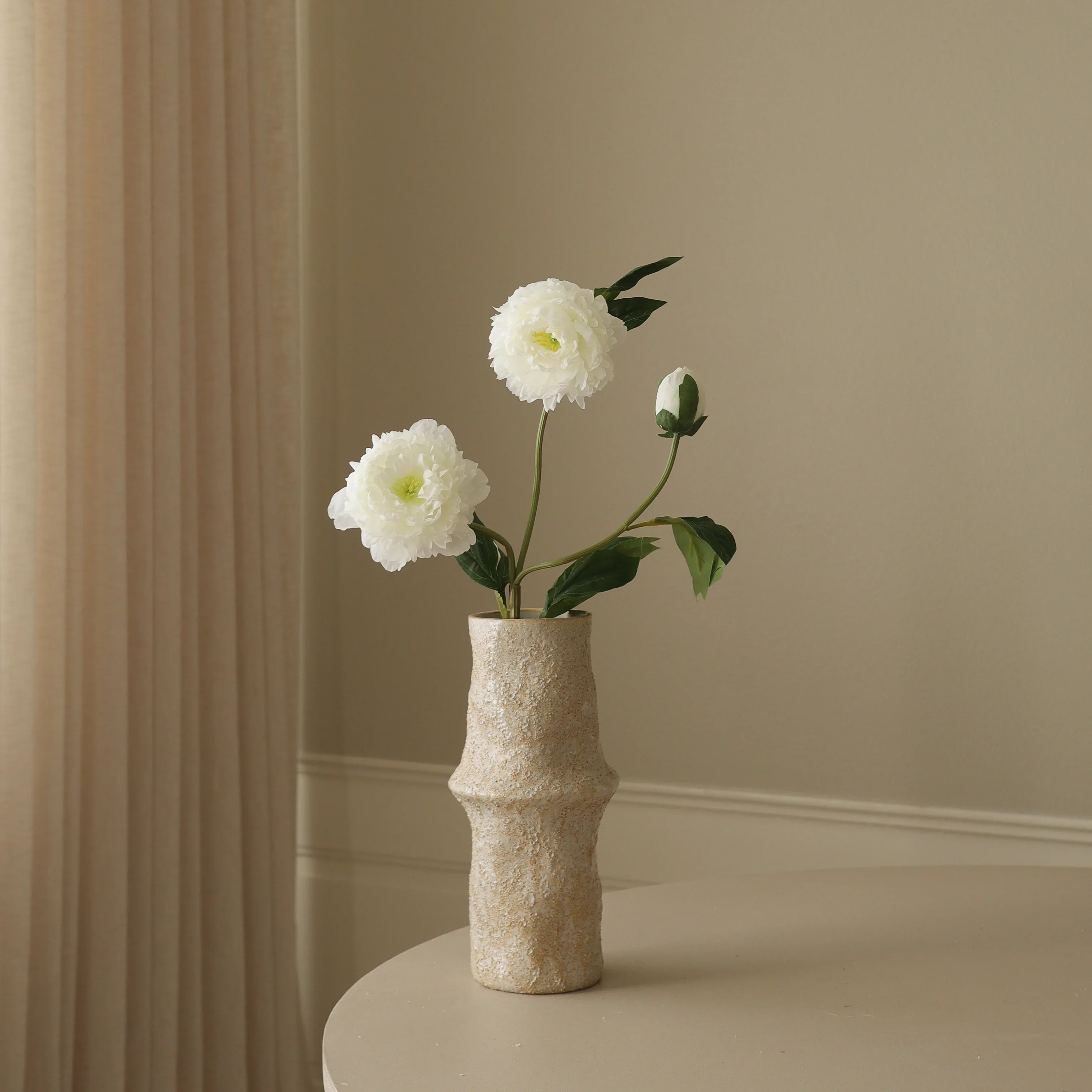 White Peony Flower