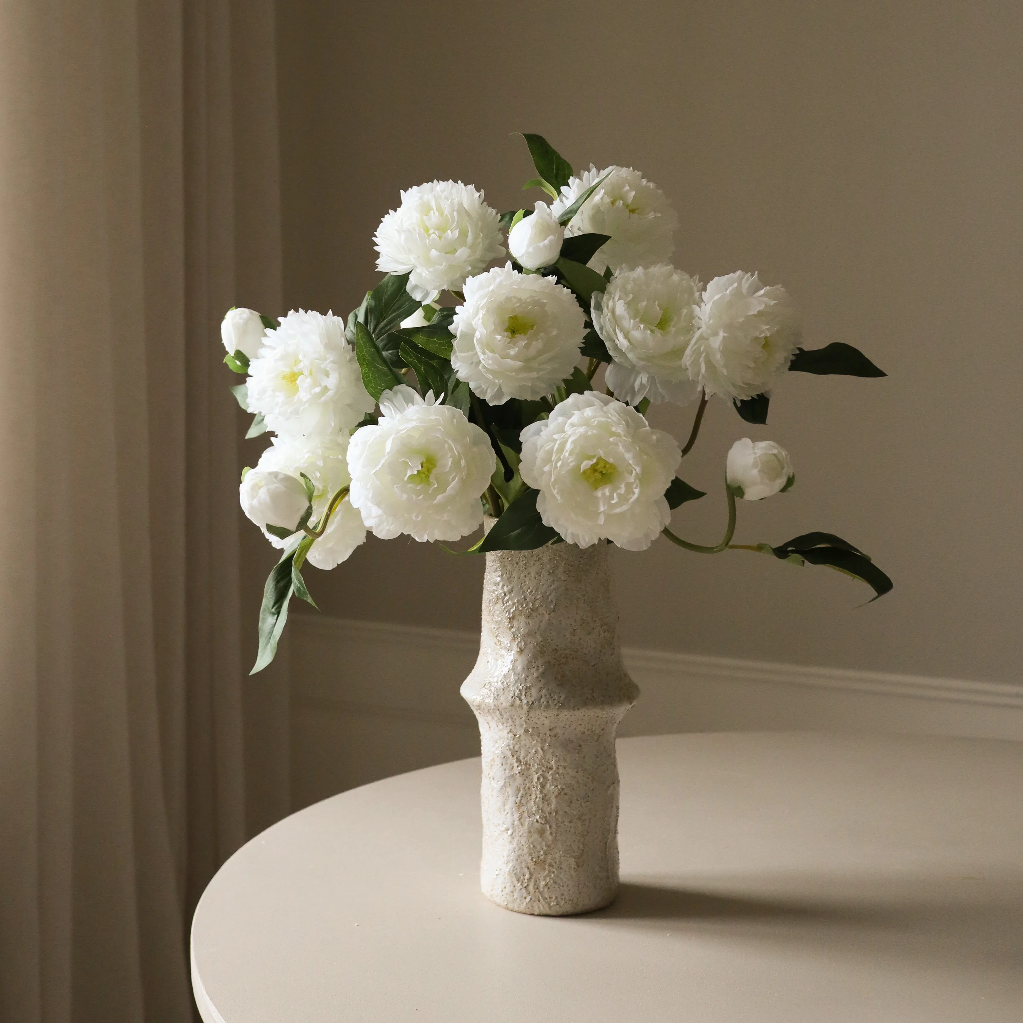 White Peony Flower - Image 4