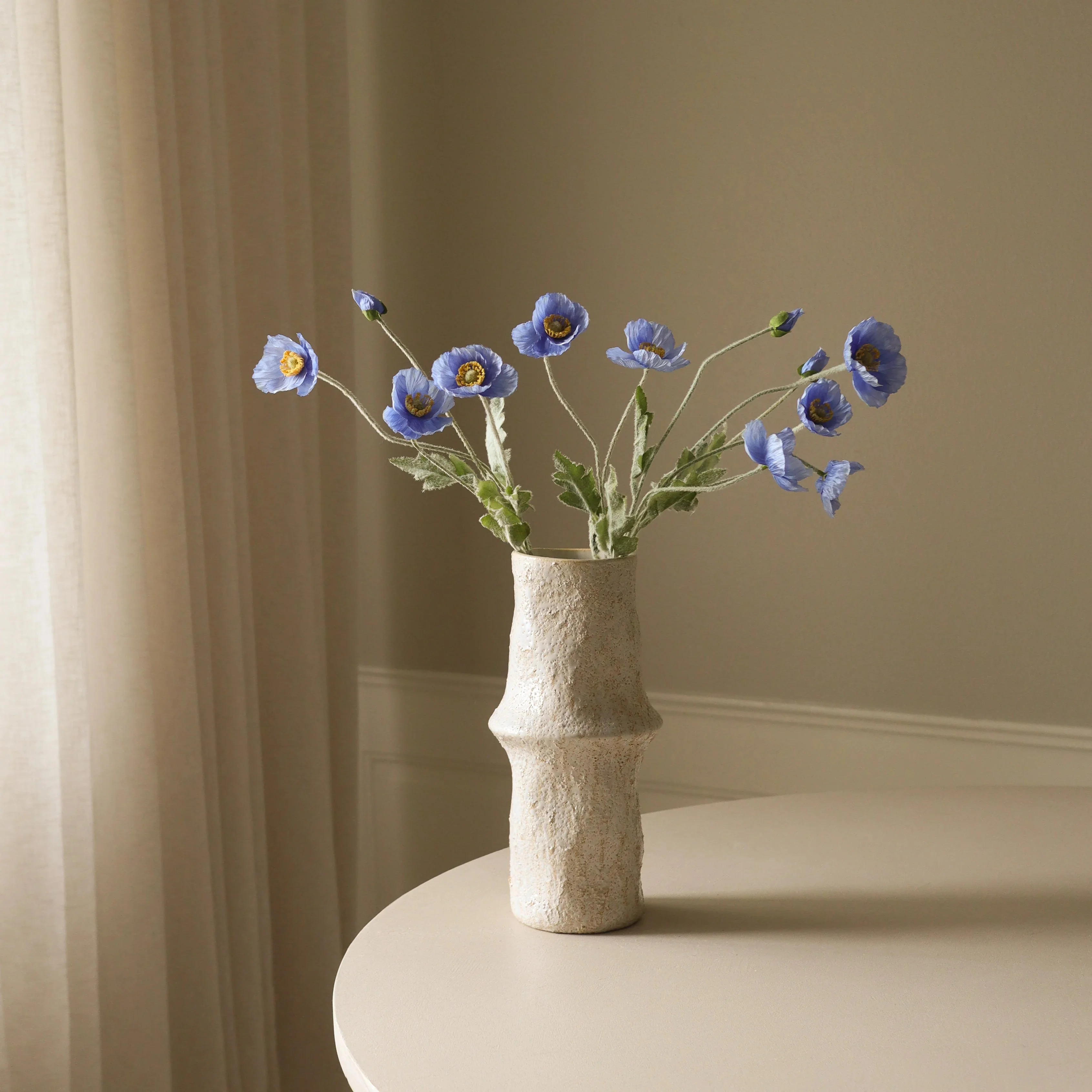 Blue Poppy Flower - Image 4