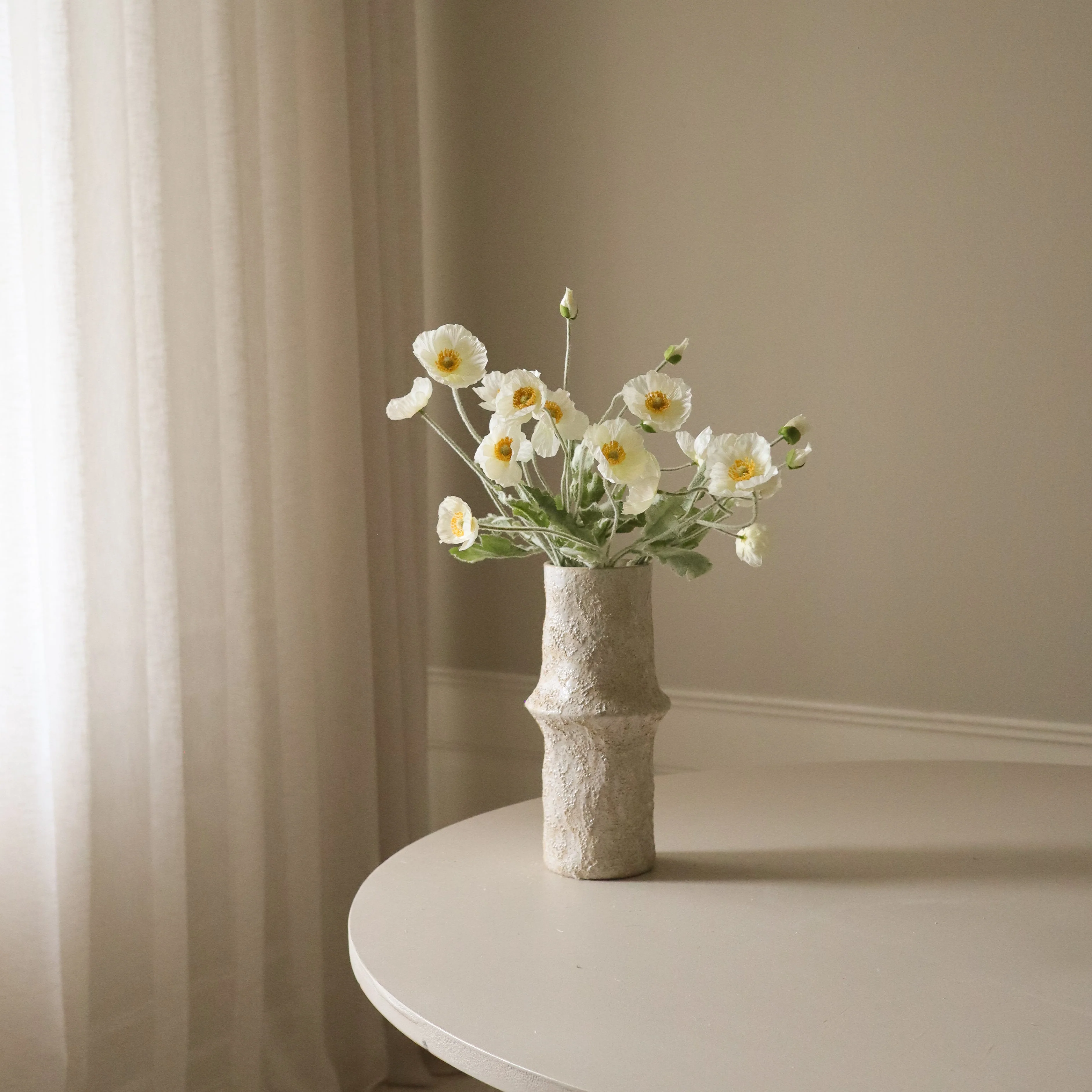 White Poppy Flower - Image 4