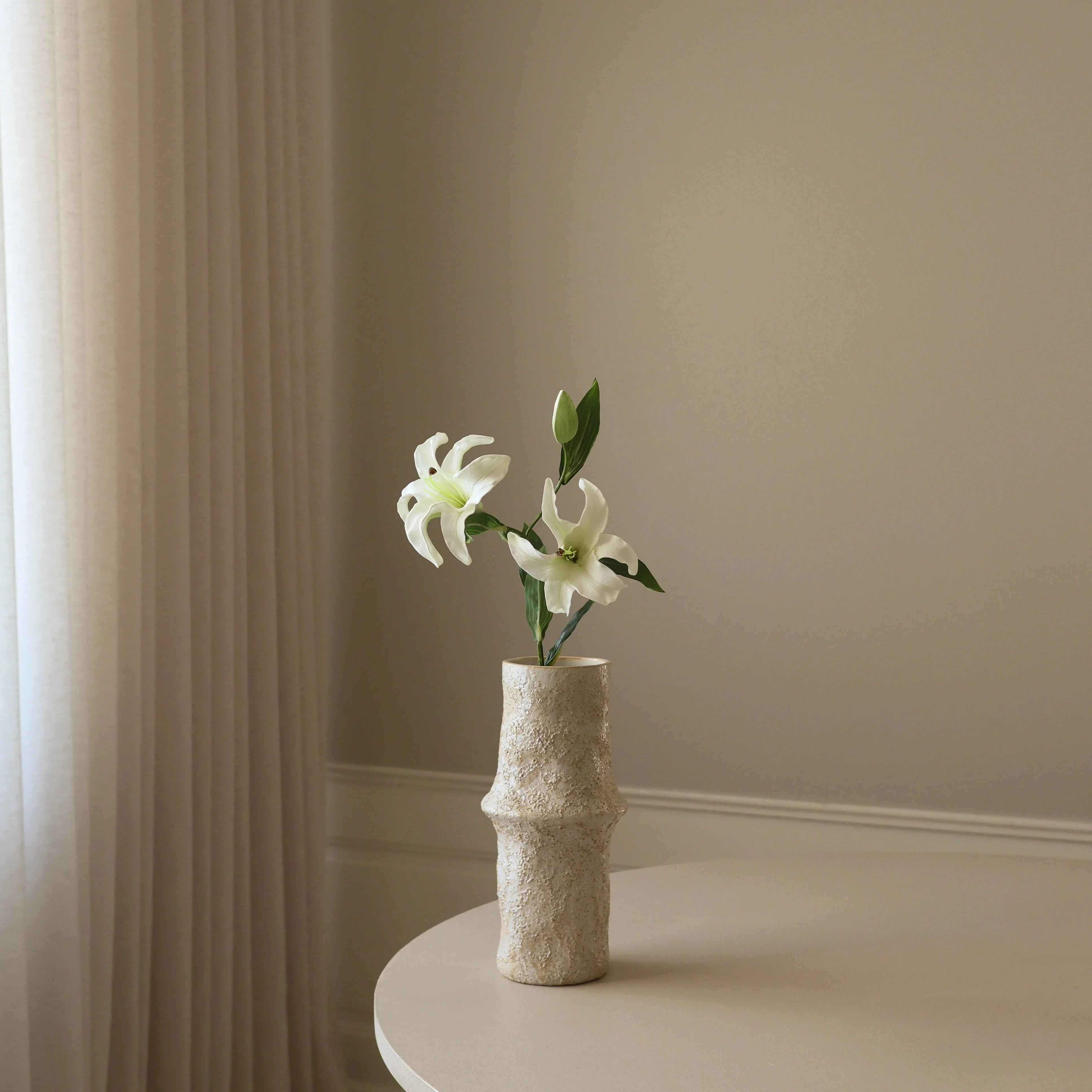 White Small Lily Flower