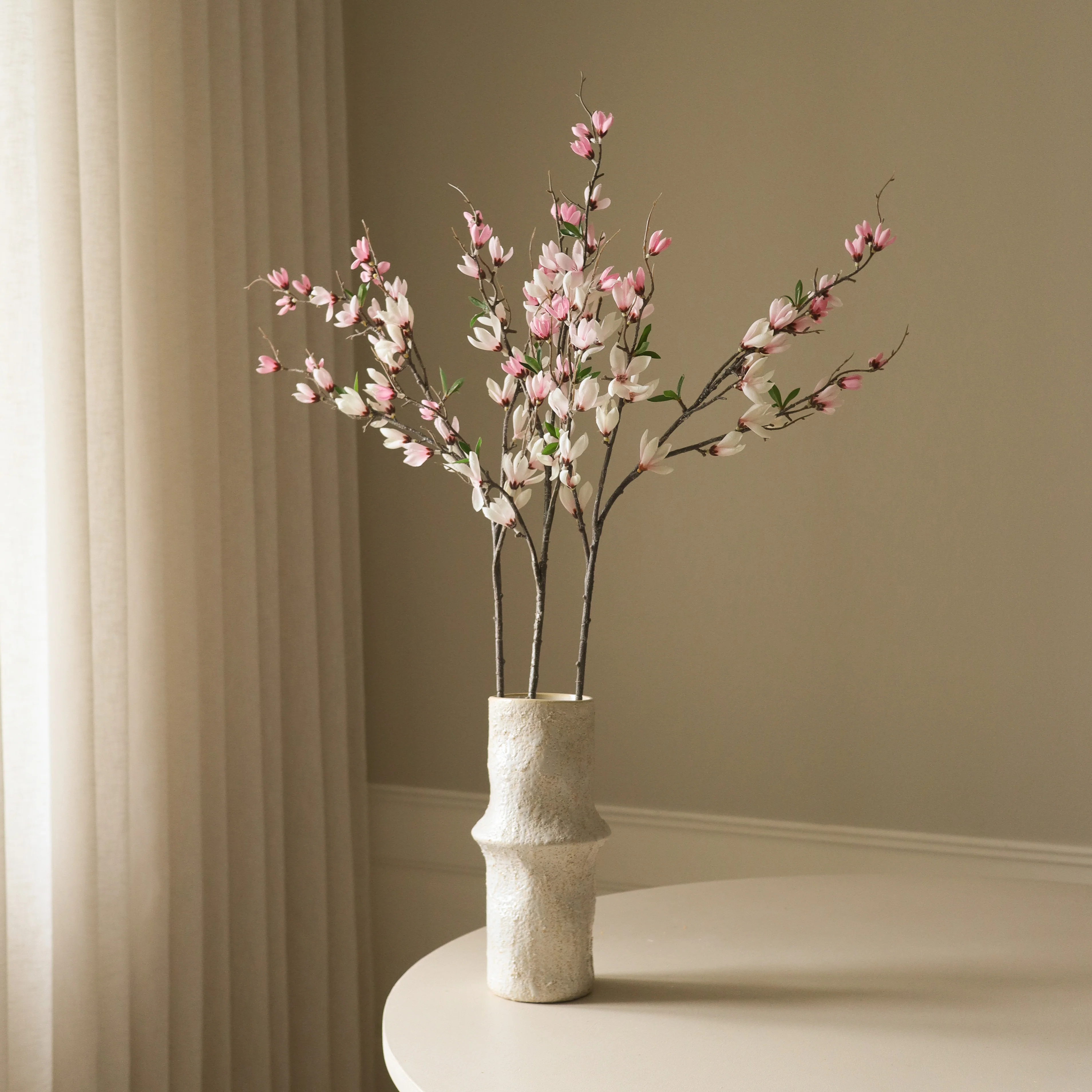 Pink Star Magnolia Branch - Image 4