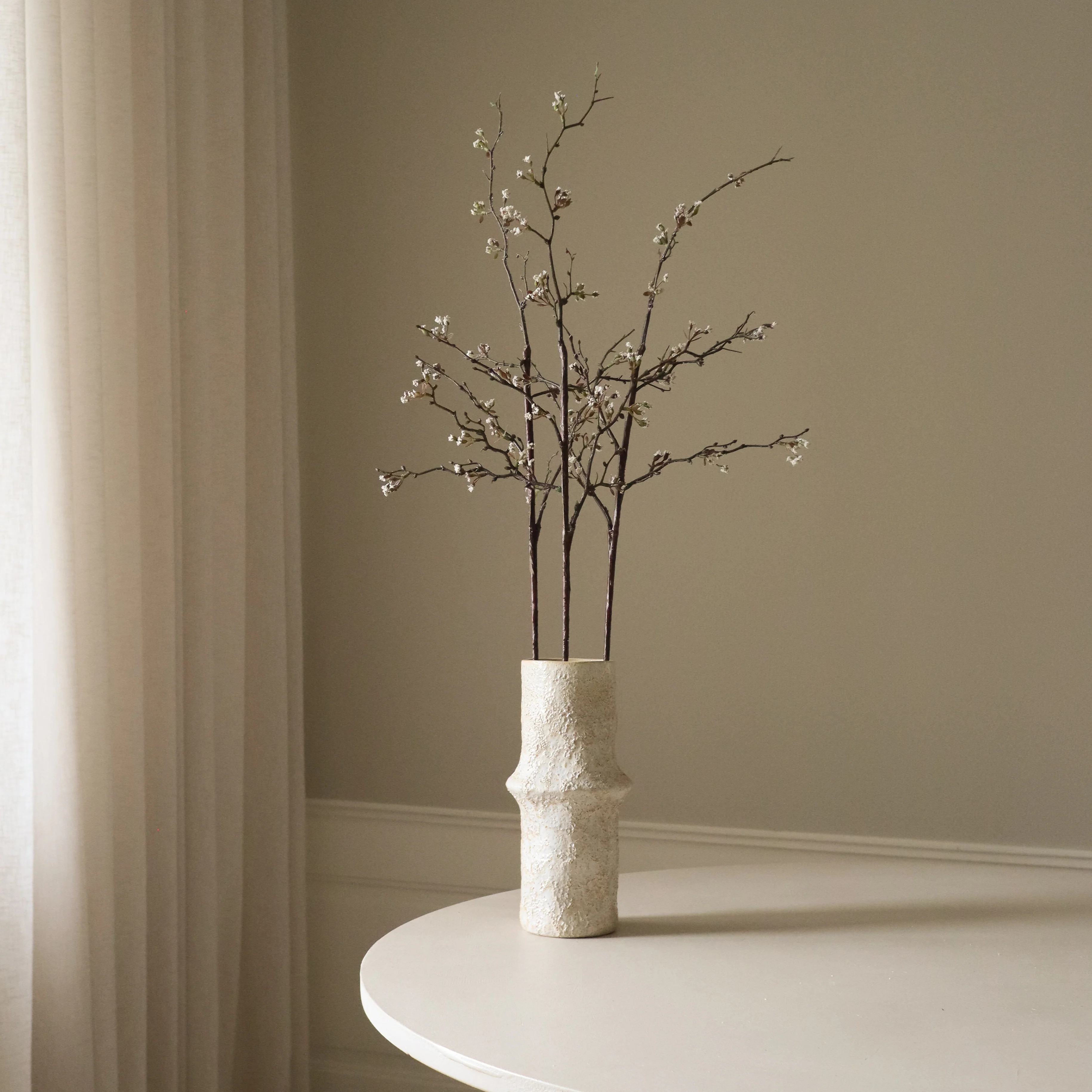 White Cherry Blossom Branch - Image 4
