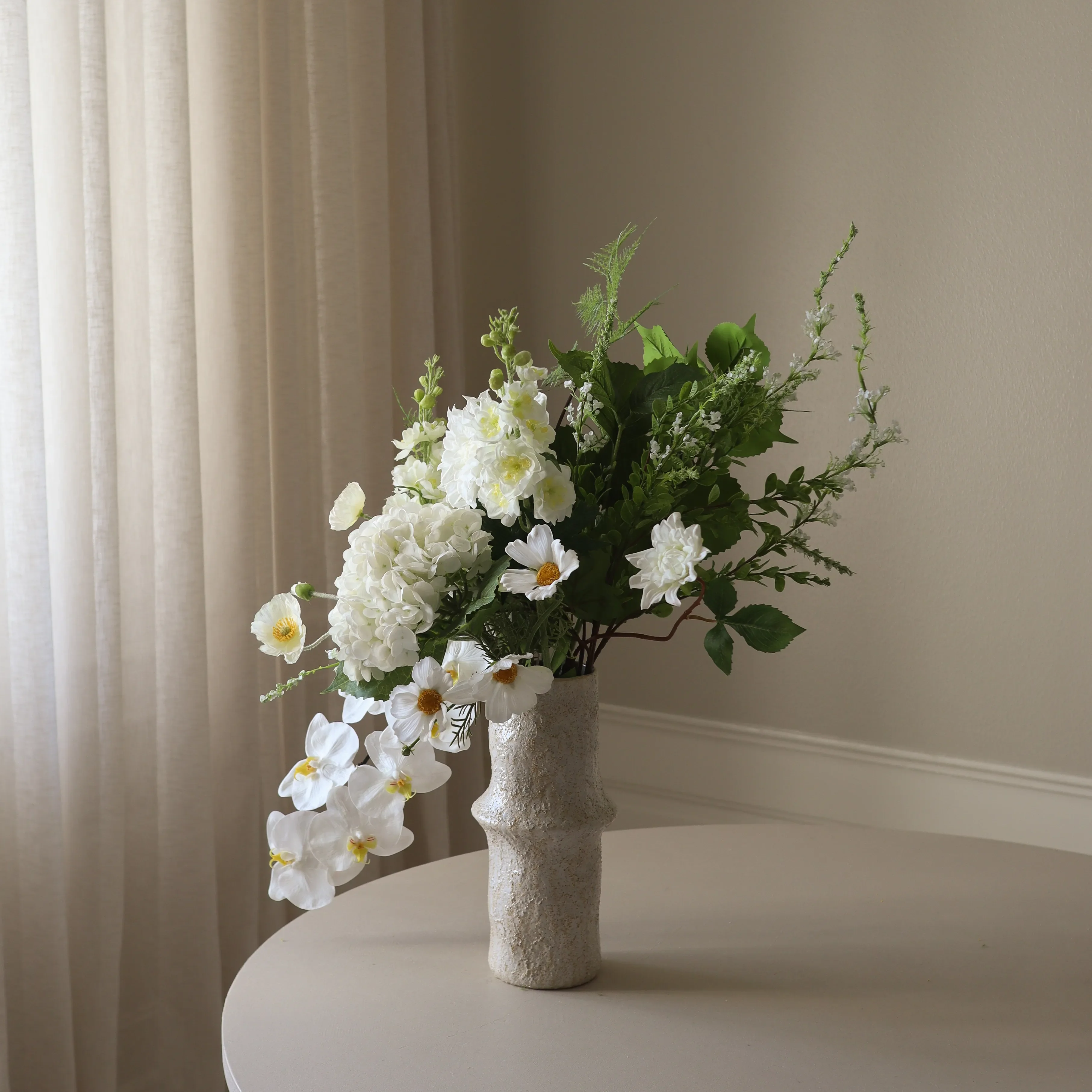 White Cotton Sundress - Image 3