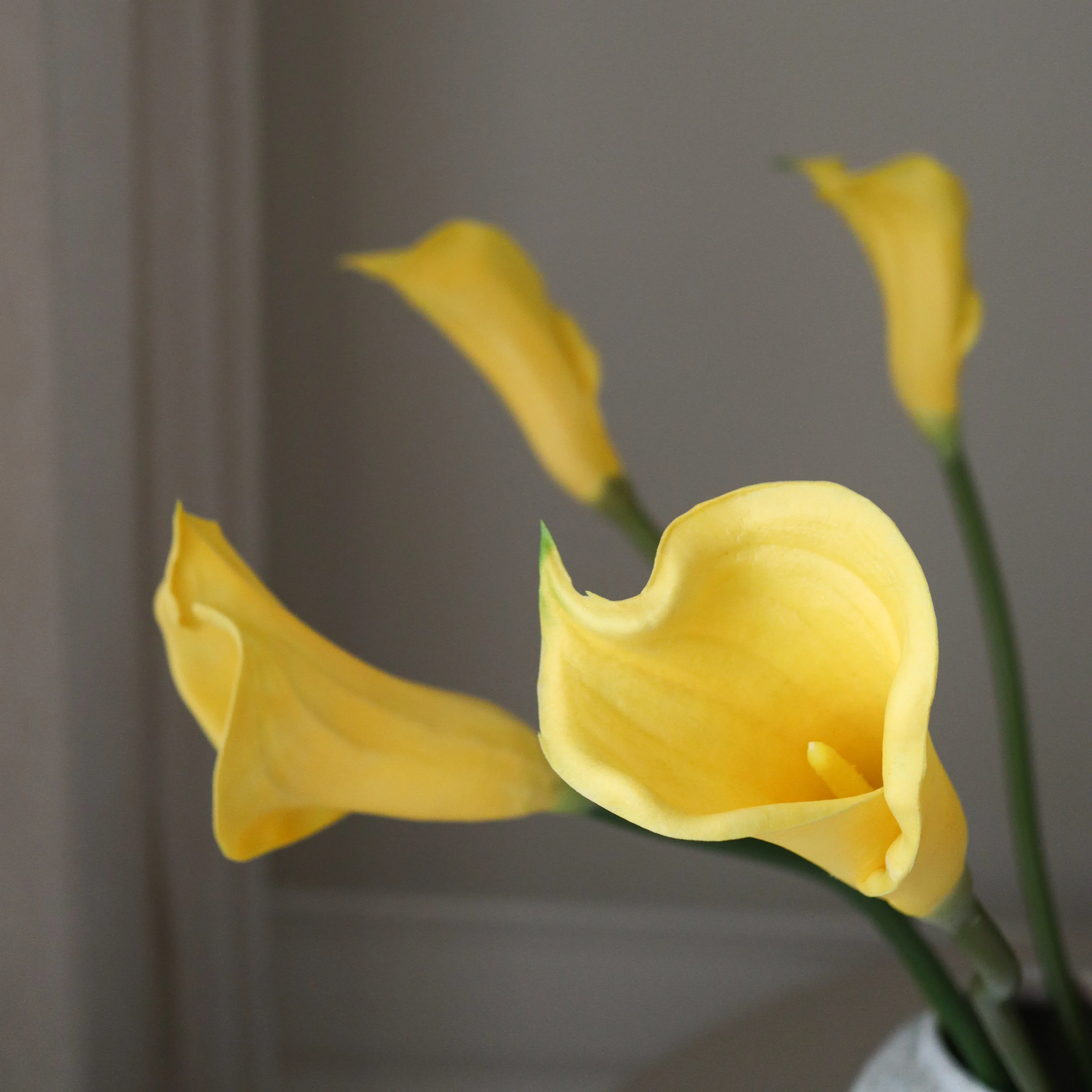 Yellow Calla Lily Bouquet - Image 2